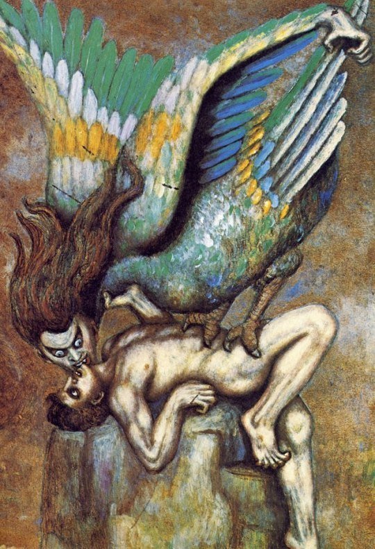 arte quimérico, pintura simbolista, vampiros de la guerra, castillos misteriosos.